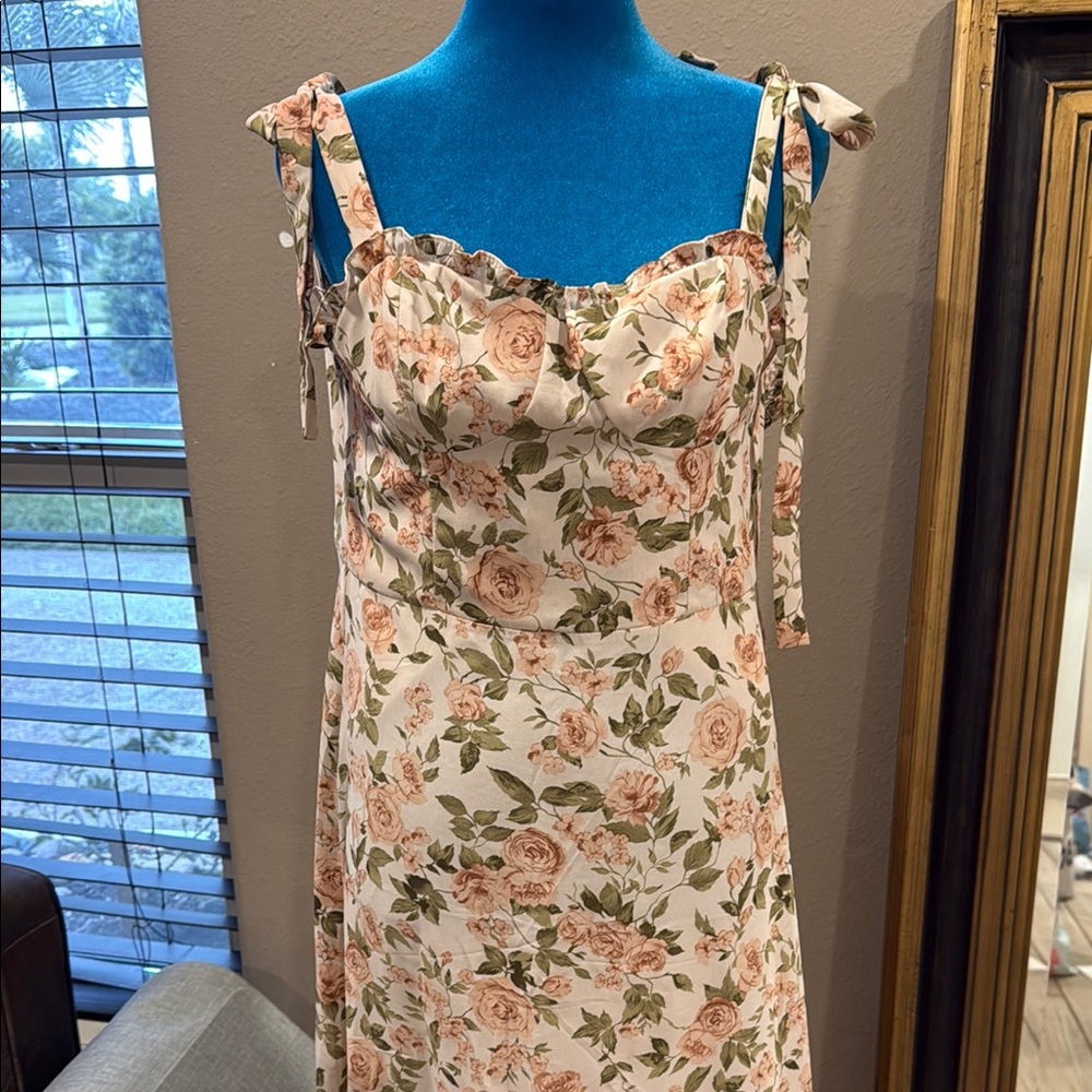 Floral Print Women's Dress